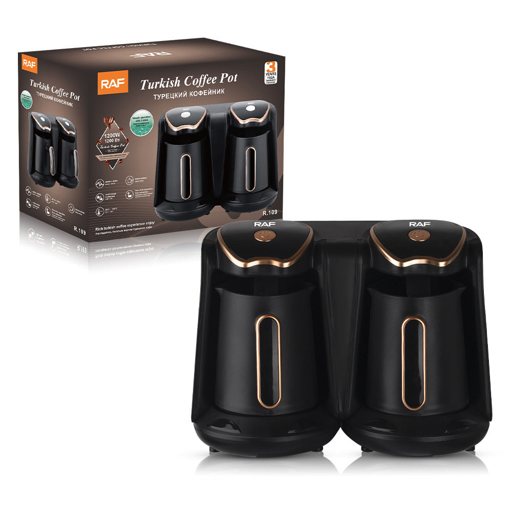 RAF Home Use Heated Coffee Cup New Turkish Coffee Pot Portable Office Coffee and Tea Maker