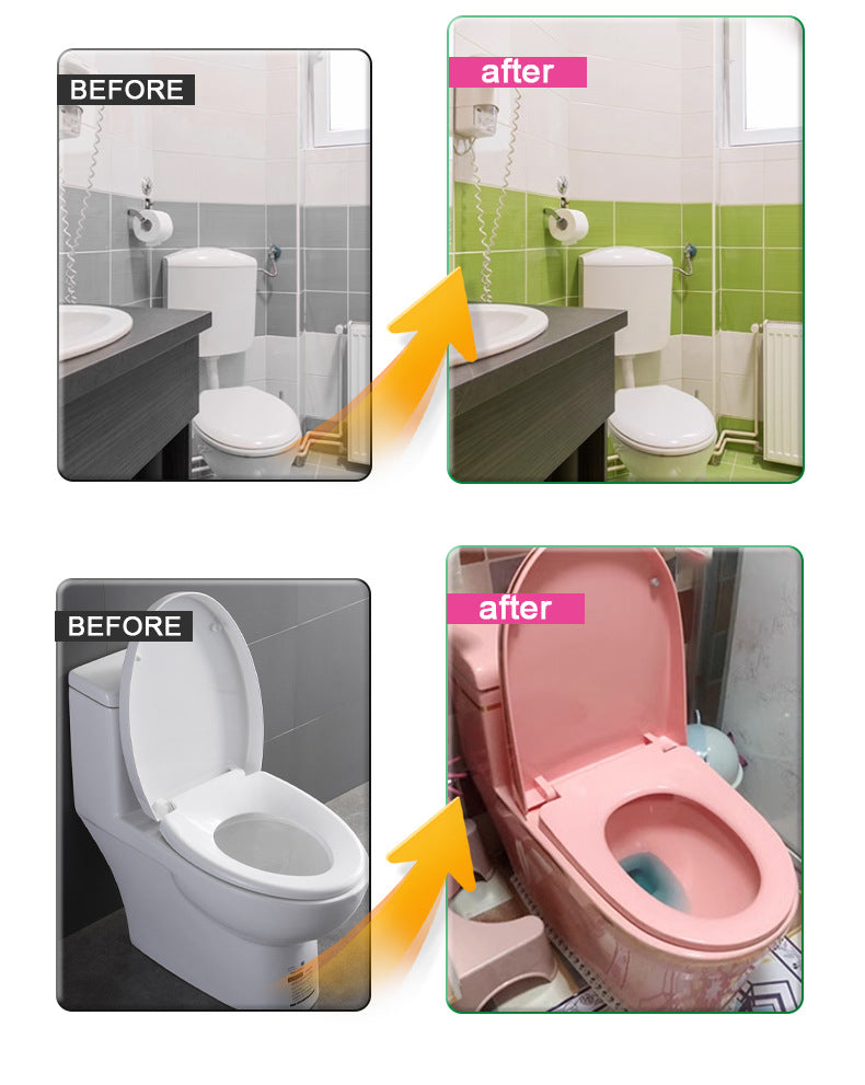 Water-Based Tile Paint Bathroom Floor Tile Color Change Renovation Coating Toilet Glass Wear-Resistant Waterproof Paint Matte
