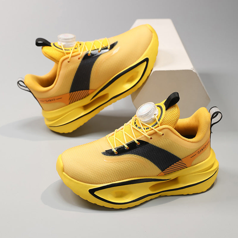 Feiteng5U Children's Shoes Casual Fashion Children's Running Shoes Lightweight Shock Absorbing Boys' Shoes Anti-Slip Wear-Resistant Sports Shoes