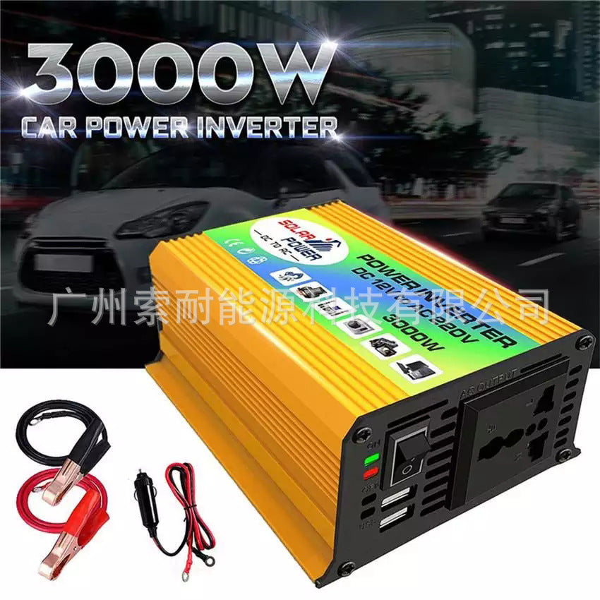 Automobile and Motorcycle Parts Car Converter Car Inverter300W Car Inverter Power Supply12V Turn110V/220V
