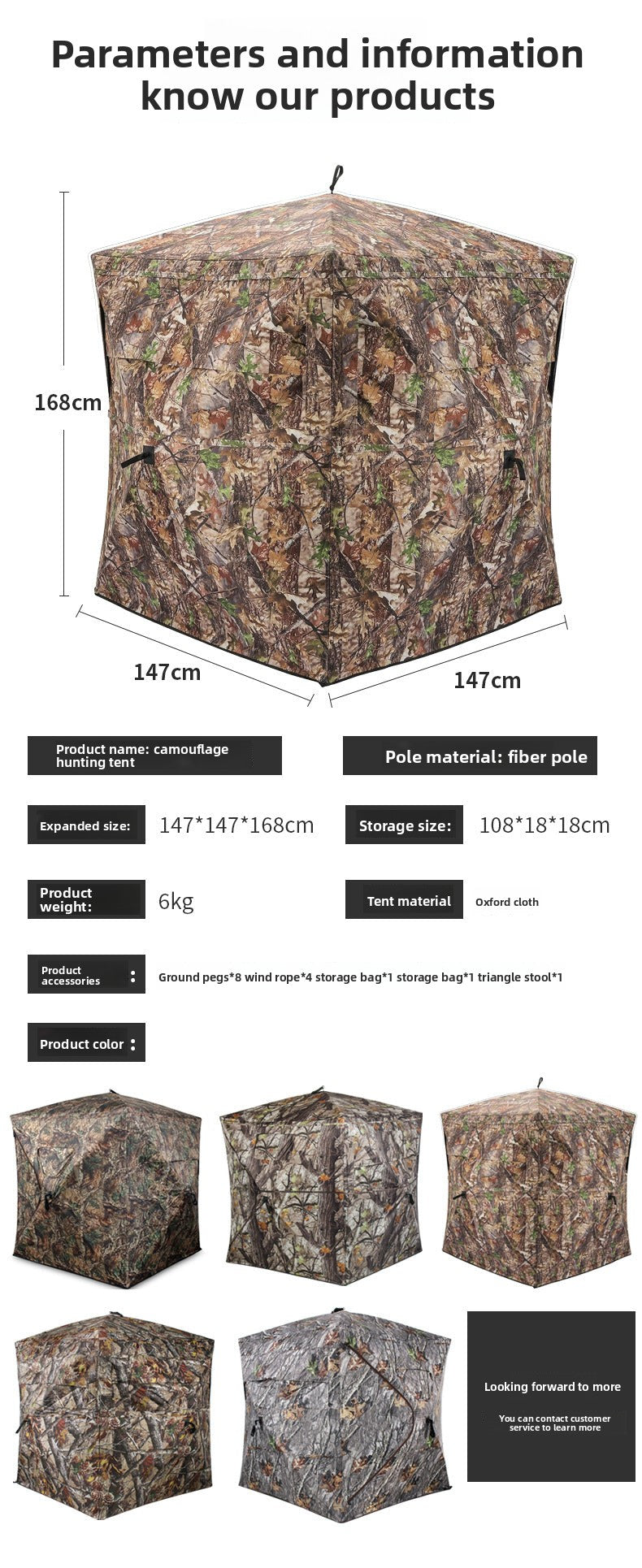Hot Selling See Through Hunting Deer Turkey Tent Bird Watching Tent hunting blind