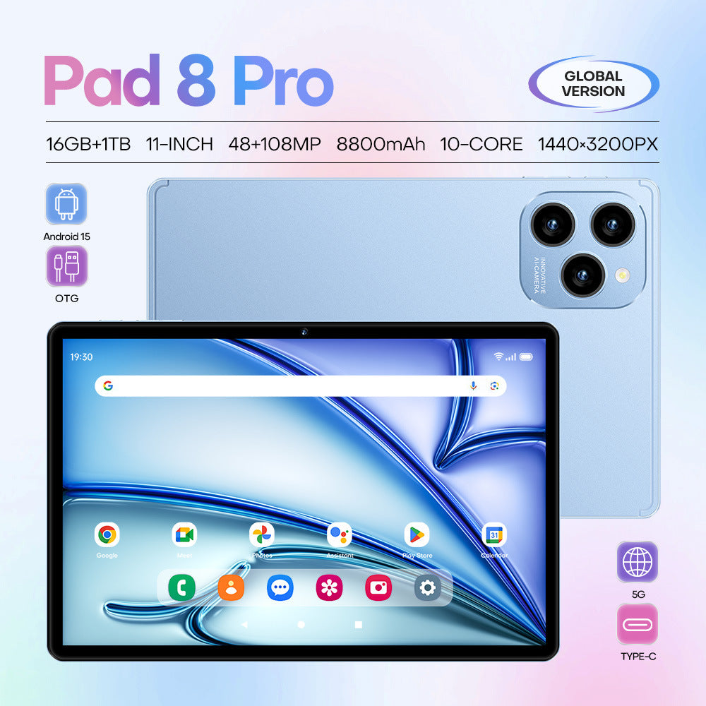 New Arrival Best Selling Android Tablet PC Pad 8 Pro 16+1T Memory in stock direct from source manufacturer