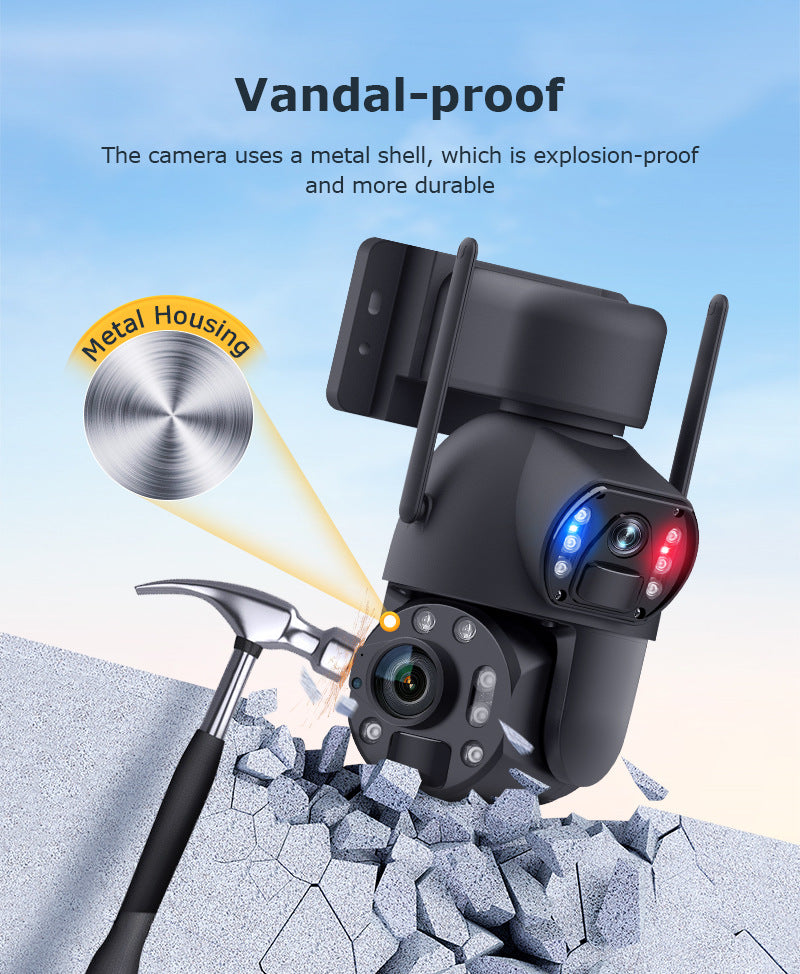 600Wan HD Solar Outdoor Low Power Binoculars3610x Zoom Camera4G Wireless Surveillance Bullet Camera