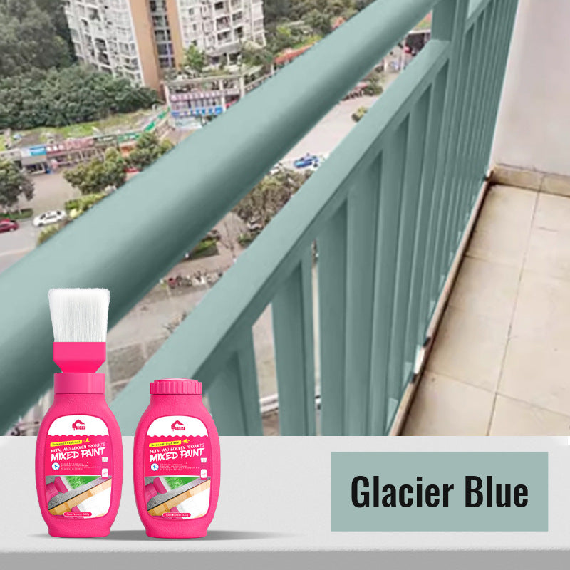 Brush Metal Paint for Doors and Windows, Iron Art Railings, Stainless Steel, Water-Based Latex Paint, Color Adjustment, Renovation Wood Paint, Oil Paint