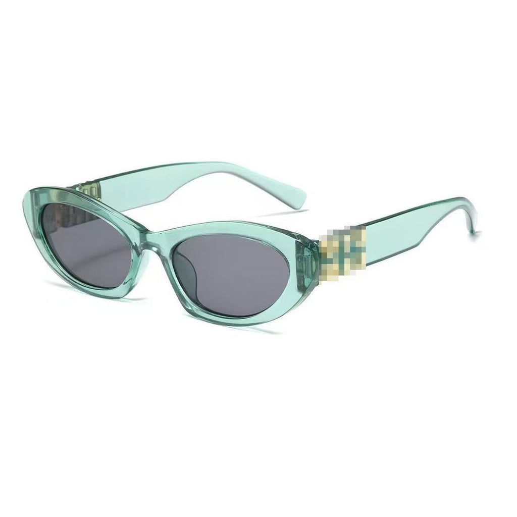 mm New Retro Narrow Frame Cat Eye Women's Small Frame Sunglasses Fashion Cat Eye Sunglasses Trendy Sunglasses Wholesale