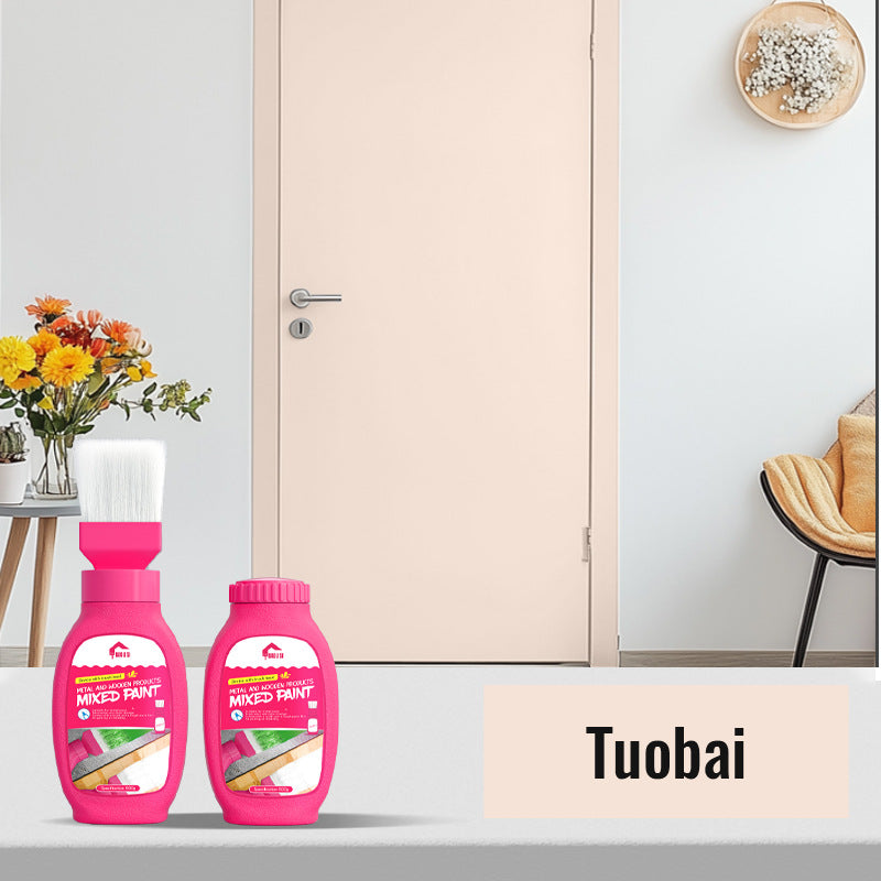 Brush Metal Paint for Doors and Windows, Iron Art Railings, Stainless Steel, Water-Based Latex Paint, Color Adjustment, Renovation Wood Paint, Oil Paint