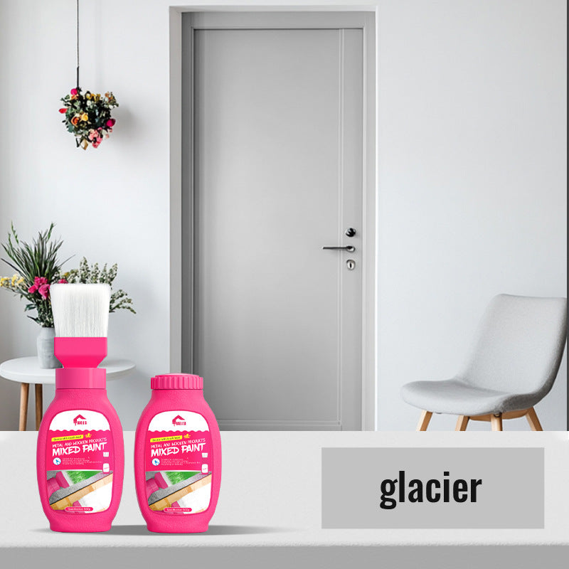 Brush Metal Paint for Doors and Windows, Iron Art Railings, Stainless Steel, Water-Based Latex Paint, Color Adjustment, Renovation Wood Paint, Oil Paint