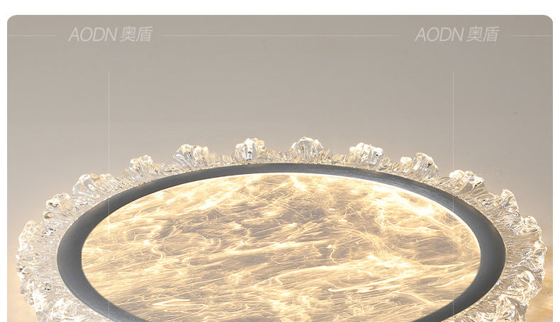 Italian Style High Brightness Full Spectrum Eye Protection Design Sense High-end Light Luxury Master Bedroom Creative Cloud Ceiling Light