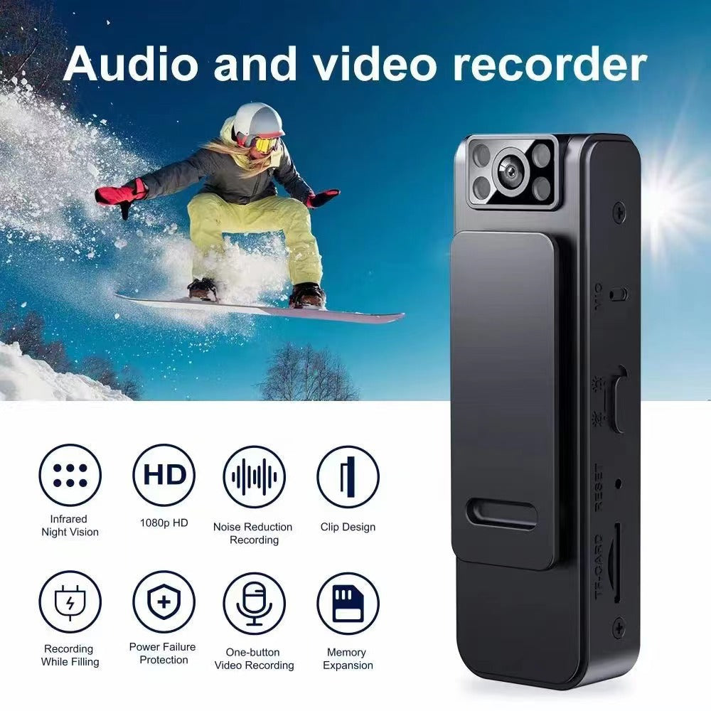 wifi Sports Cycling Camera Portable Chest Clip Camera HD Night Vision1080P On-site ZF Recorder
