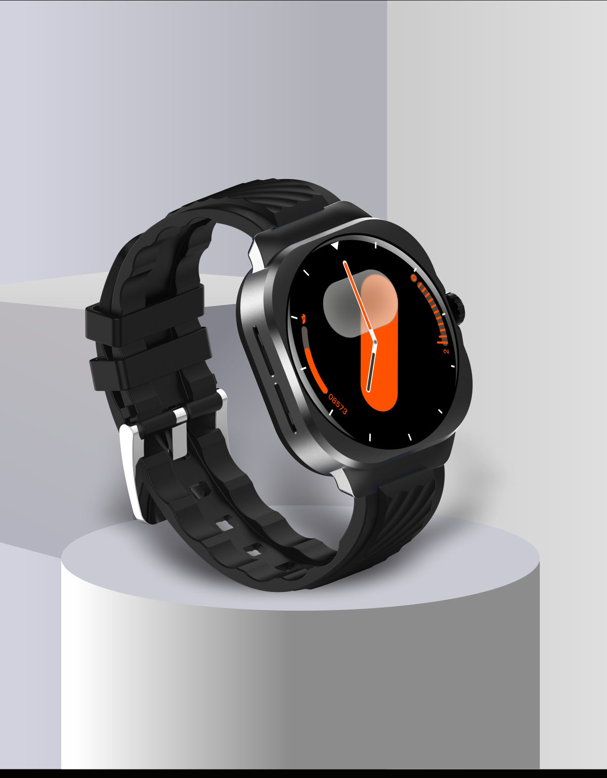 AIMB-Z19Smart Watch Bluetooth Call True Heart Rate Step Count Sleep Monitoring Hidden Earphones Sports Three-Proof
