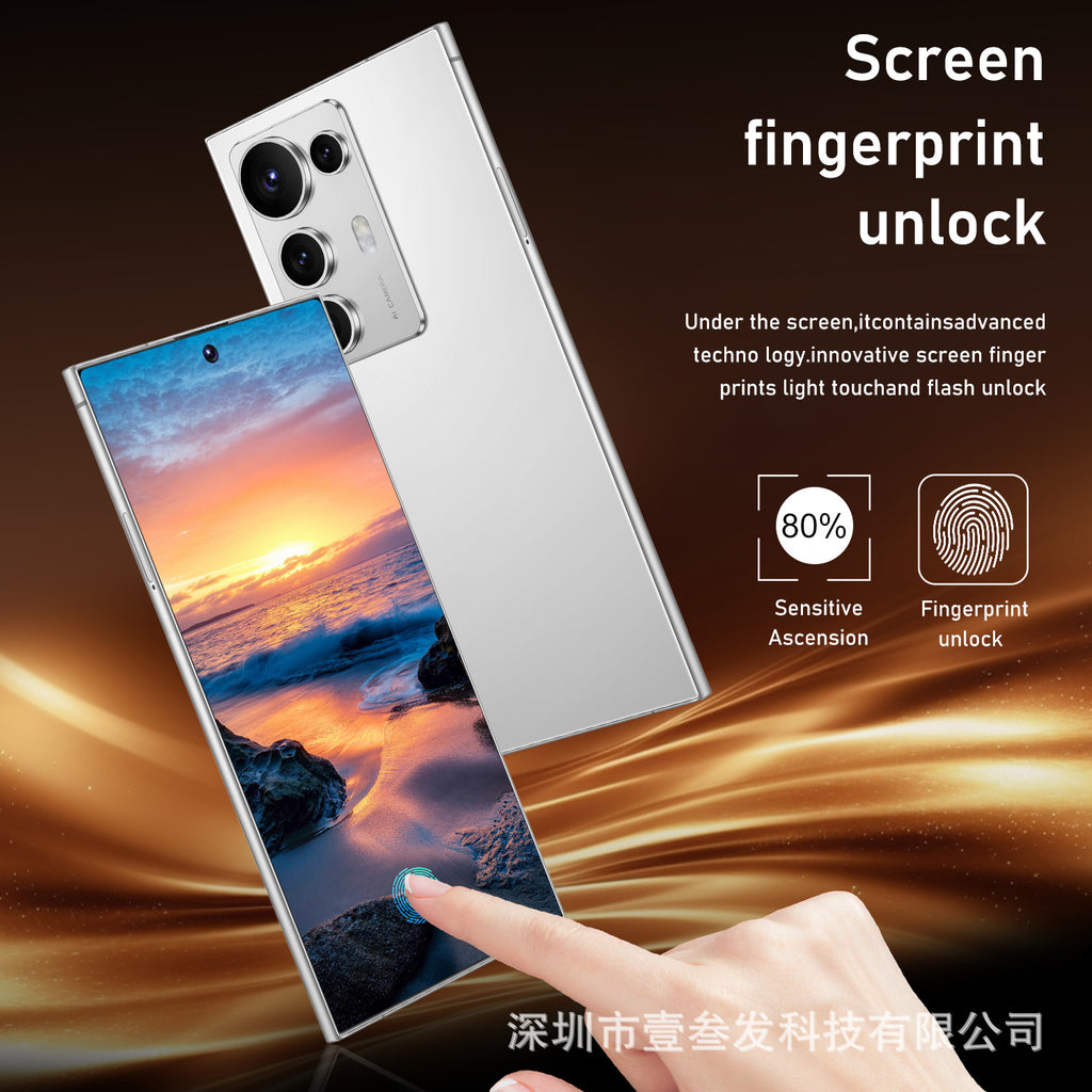 C-S25 Ultra Smartphone2+16 High-end7.3Inch Large Screen Factory4gG Mobile Phone