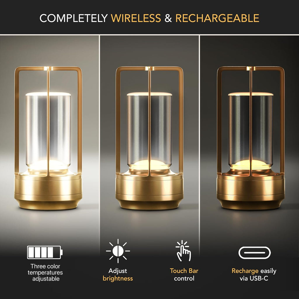 Cross Night Light Touch USB Rechargeable Cross Light Japanese Style Atmosphere Light led Bedroom Desktop Decorative Lamp