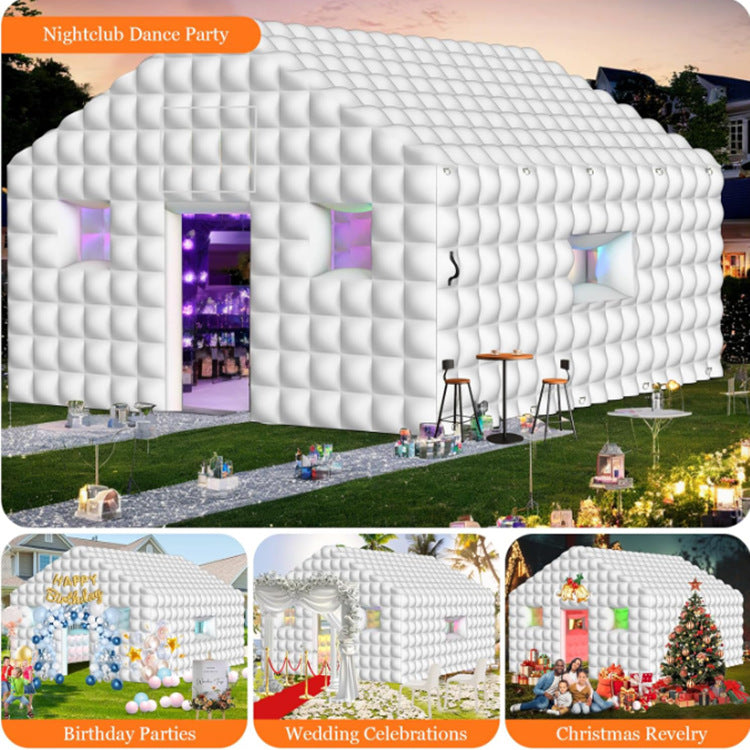 Hot-Selling Large Inflatable Tent Emergency Rescue Firefighting Inflatable Tent Catering Banquet Stadium Inflatable Shelter
