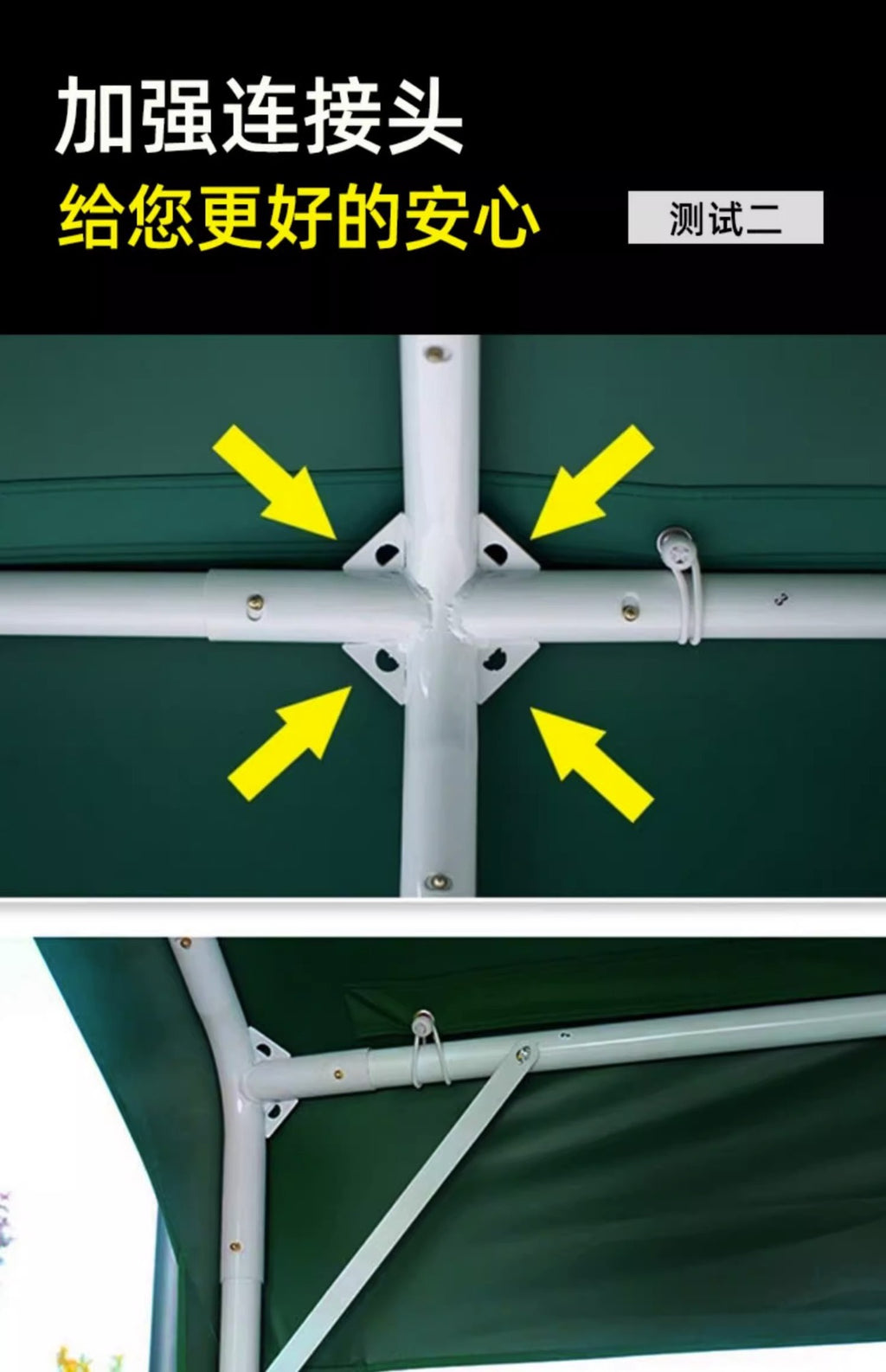 Night Market Stall Internet Celebrity Tent Courtyard Outdoor Foldable Advertising Rainproof Sunshade Four-Corner Umbrella Parking Shed