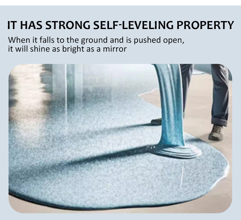 Epoxy Color Sand Self-Leveling Floor Paint Cement Tile Floor Wear-Resistant Non-Slip Imitation Marble Pattern Floor Paint Manufacturer
