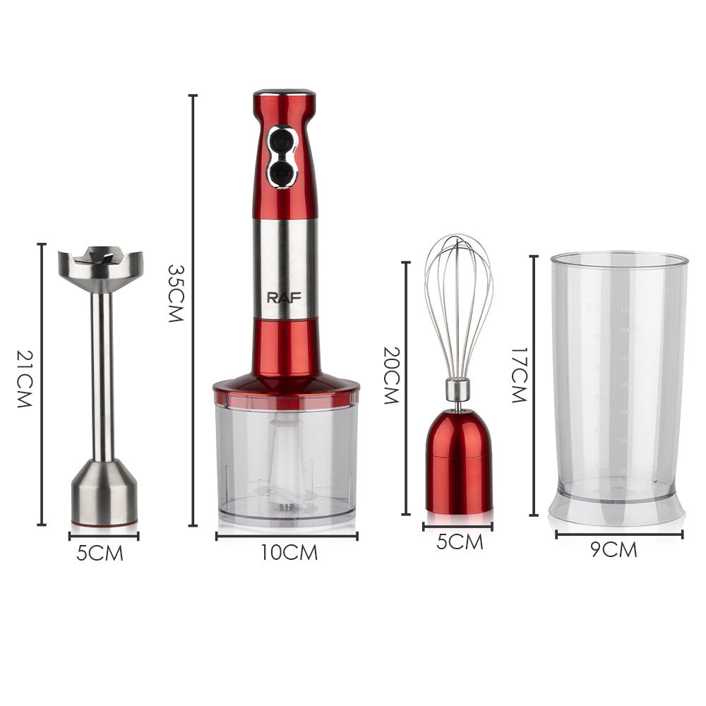 EU Standard Multifunctional Kitchen Handheld Ice Crusher Baby Food Electric Stirring Stick Food Processor Juicer