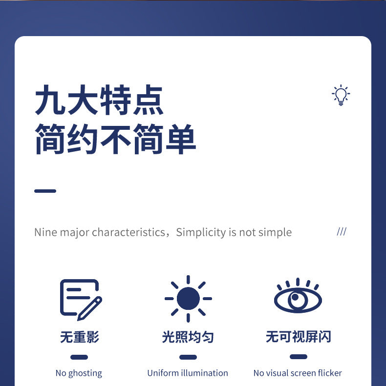 Private Model LED Desk Lamp for Study with Calendar Clock, Reading Desk Lamp, Bedside High-End Feel15W Wireless Charging Desk Lamp