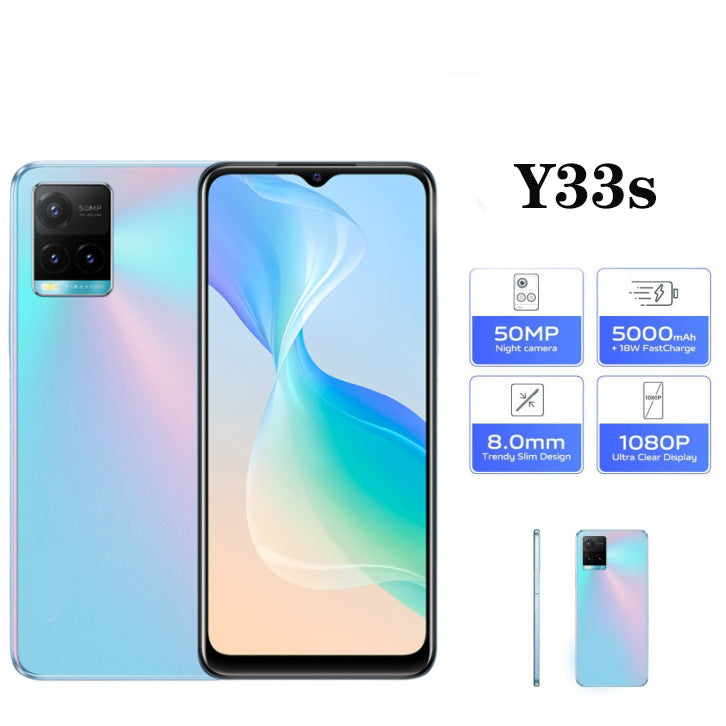 New Y33s Smartphone3+32GB Android Phone4G All-Network Compatible Low Price In-Stock Wholesale