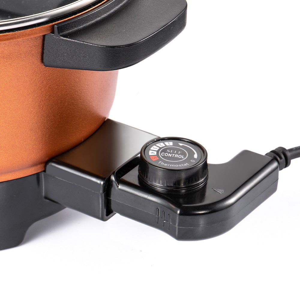 RAF European Standard Household Barbecue Hot Pot Grill and Hot Pot Combo Small Hot Pot BBQ All-in-One Pot Multifunctional Grill Machine