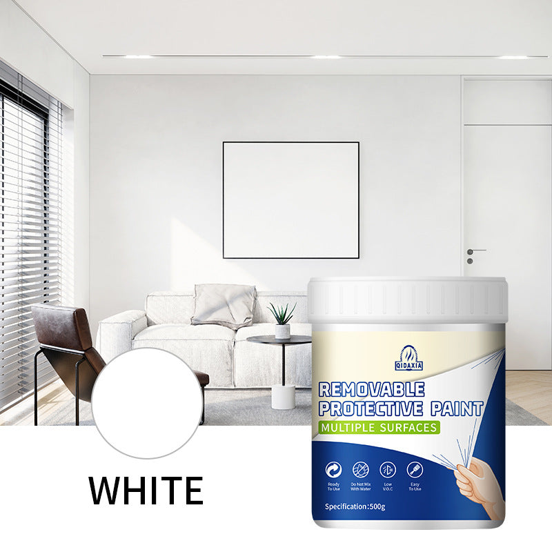 QIDAXIA Multi-Surface Removable Protective Paint Tearable Paint Peelable Water-Based Elastic Latex Paint
