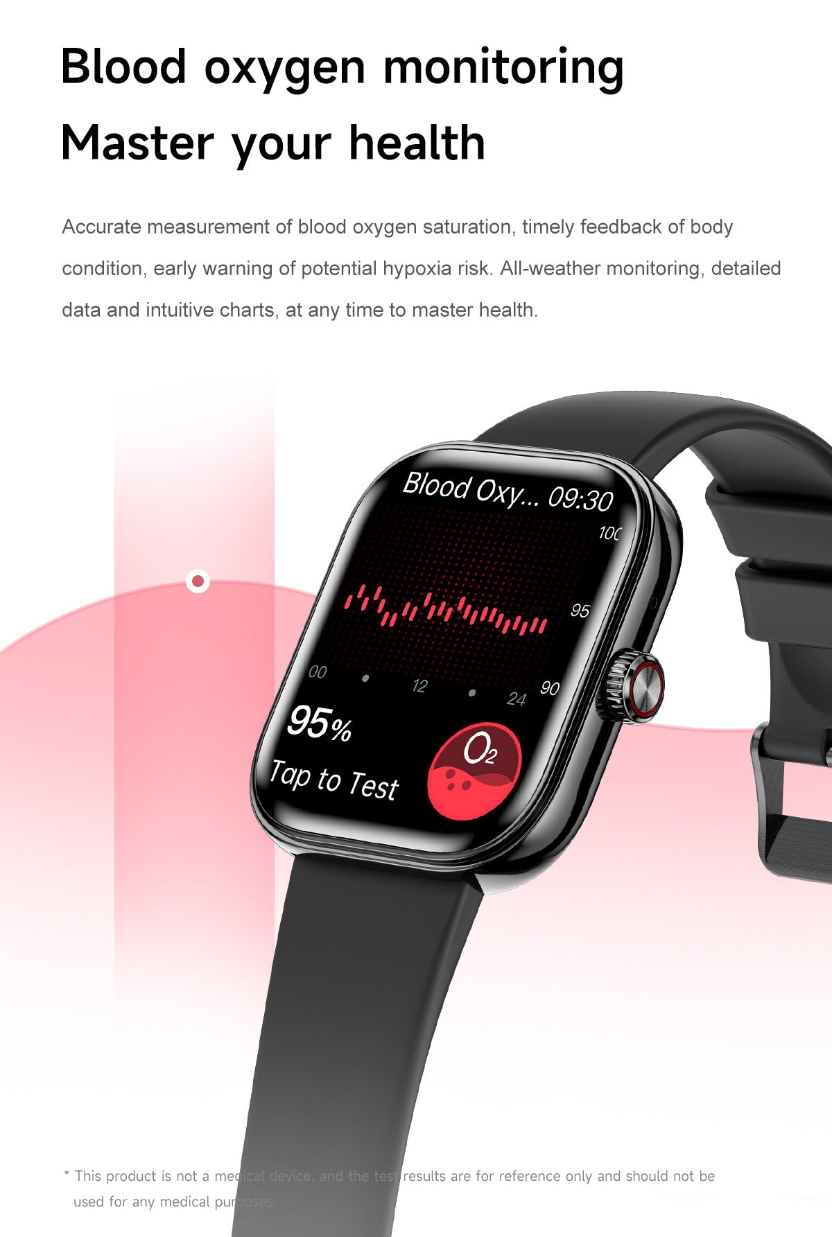 G46Women's Smart Watch Blood Pressure Blood Sugar Blood Oxygen Detection NFC Alipay Bluetooth Call Smart Bracelet