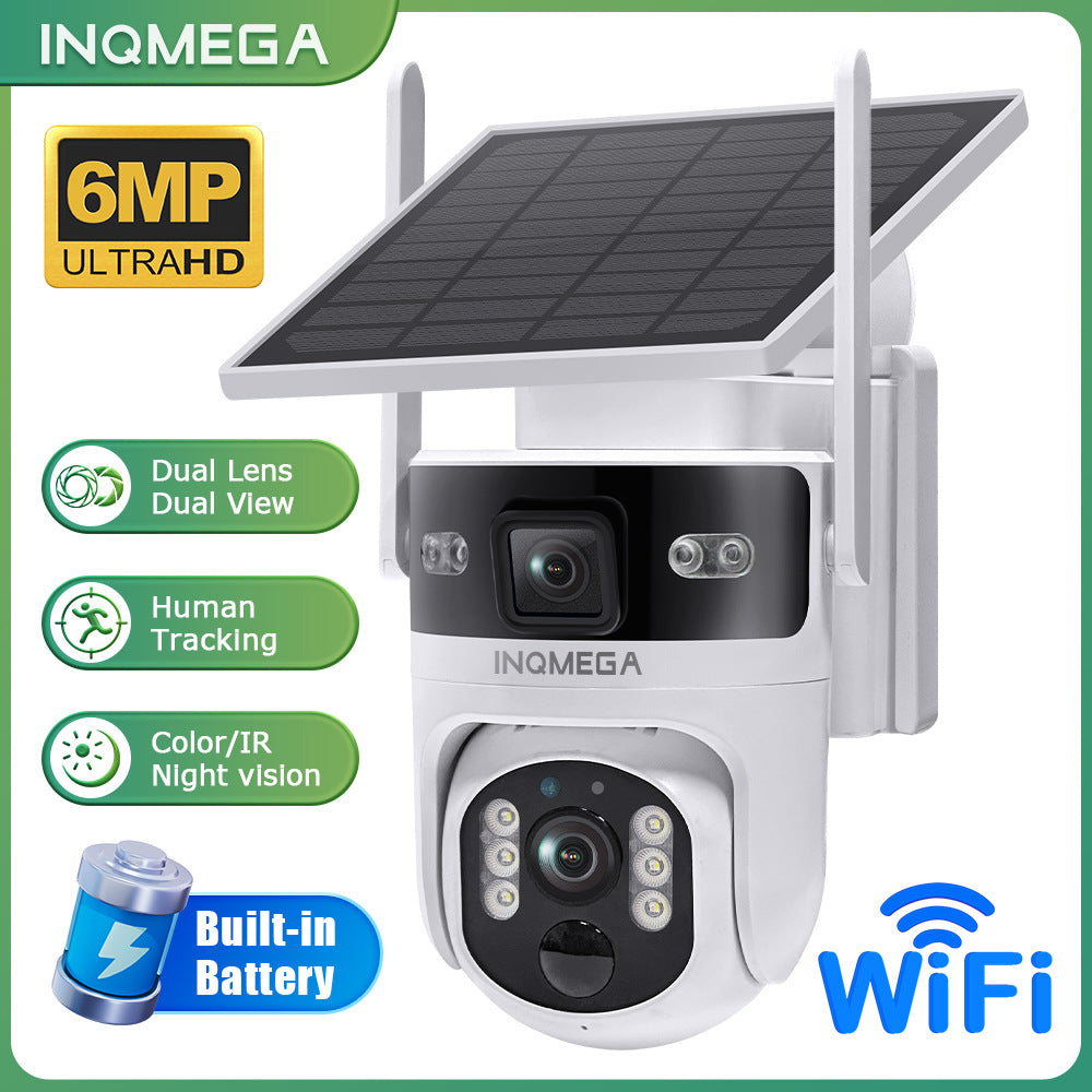 Exclusively for New Private Models4G Solar-powered Camera6MP HD Full Color Low Power Camera Night Vision