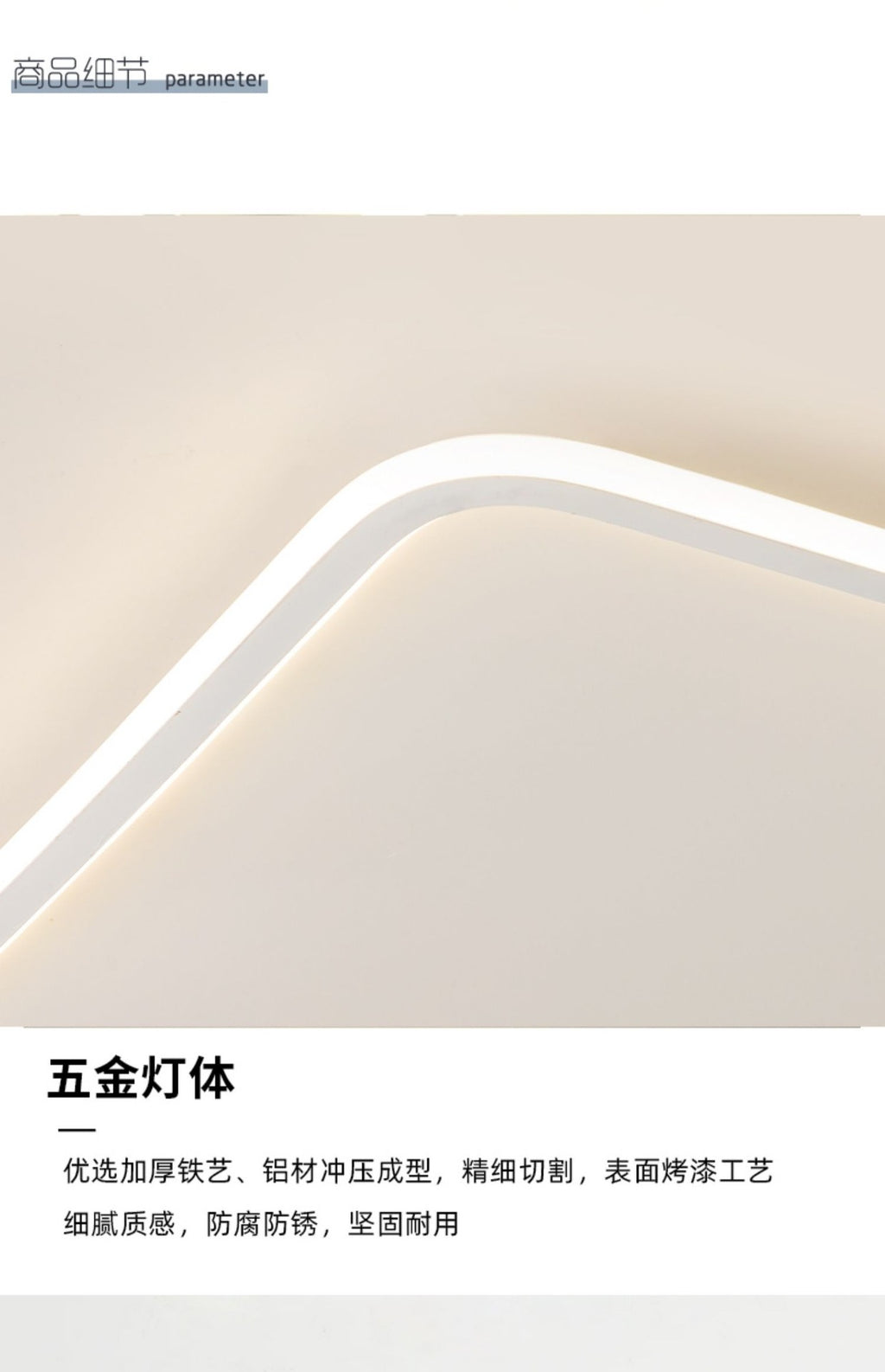 Nordic Minimalist Living Room Lamp Large Lamp Modern Simple Elegant Home Hall Main Lamp Creative Eye Protection LED Ceiling Lamp