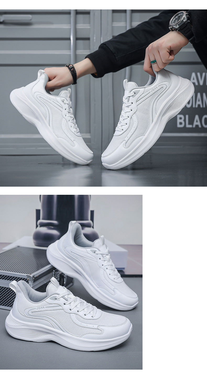 Autumn Oversized Casual Fashion Sports Shoes for Men Breathable Mesh Lightweight Running Shoes Commuting Travel Shoes