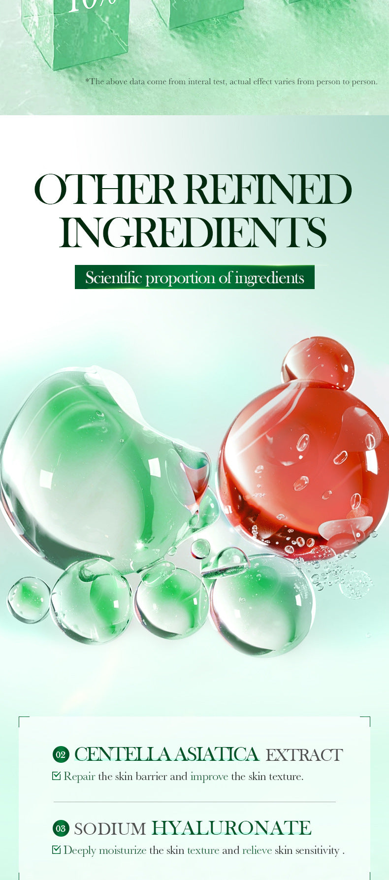 Skin Rejuvenation and Brightening Serum SADOER Moisturizing and Hydrating Essence Gel Cross-Border Wholesale