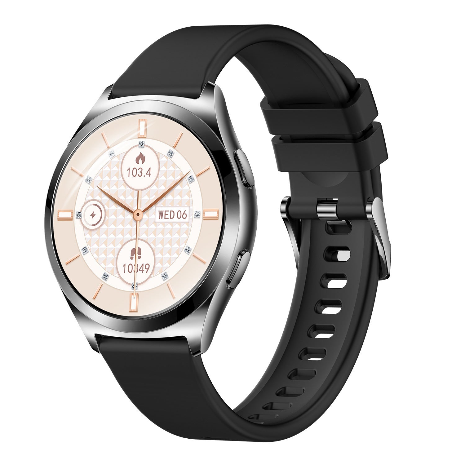 Y35Smart Watch1.27inch Bluetooth Call Heart Rate Pedometer Sleep Monitoring Deep Waterproof Sports Watch