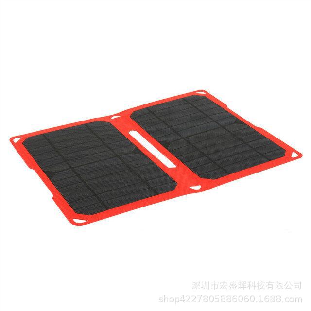 10W Outdoor ETFE Solar Folding Charging Bag Portable Mobile Phone Charger Integrated Laminated Folding Bag