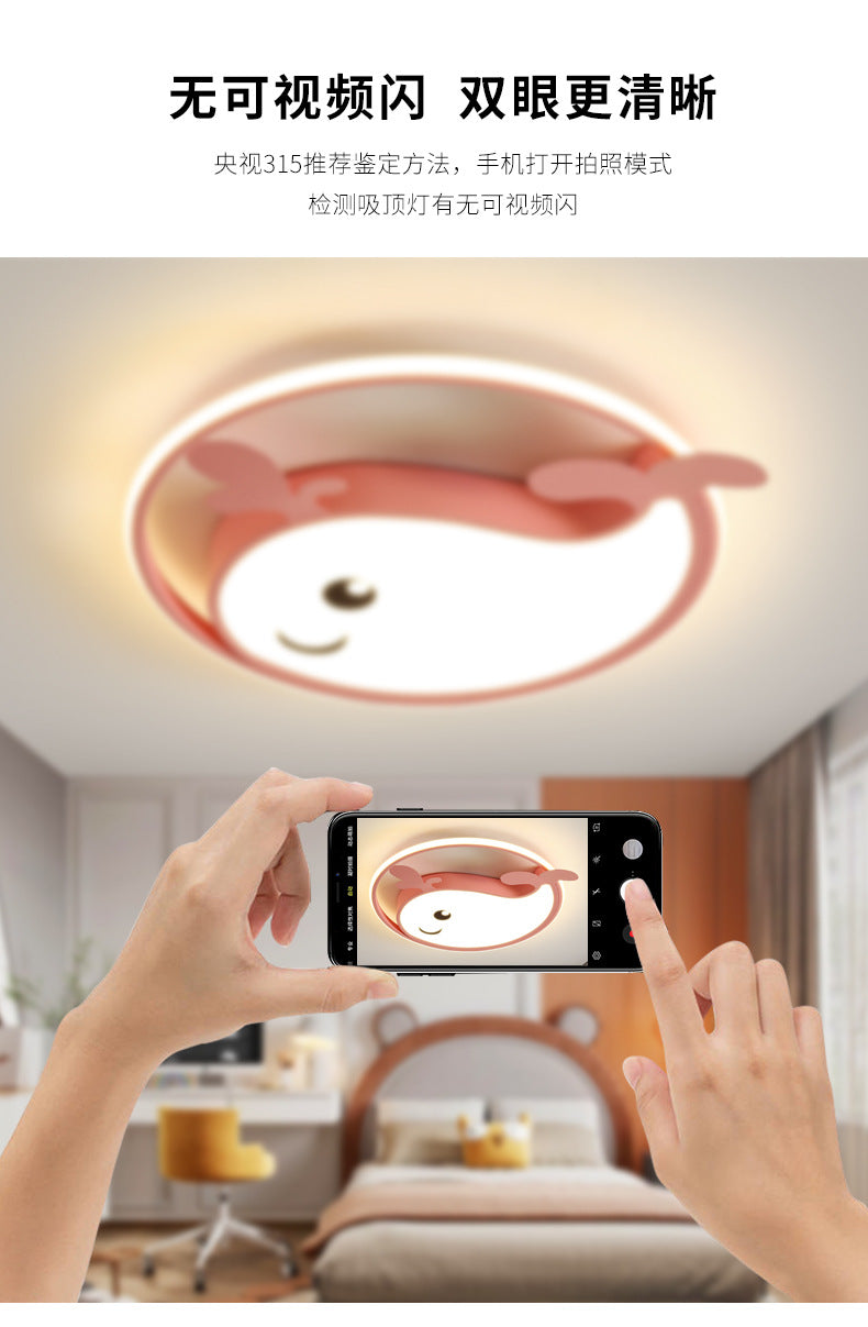 Children's Room Bedroom Light Boys Girls Creative Cartoon Ceiling Light Modern Simple Master Bedroom Light Zhongshan Lighting