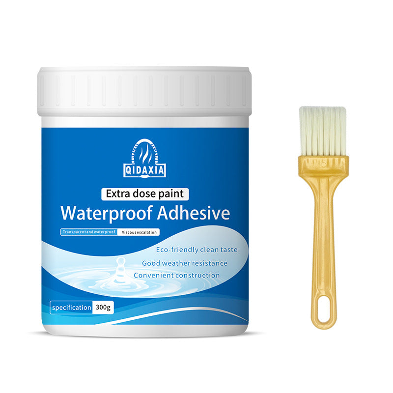 Transparent Waterproof Agent Bathroom Waterproof Coating No Tile Breaking Glue Acrylic Pure Acrylic Waterproof Glue Anti-Seepage