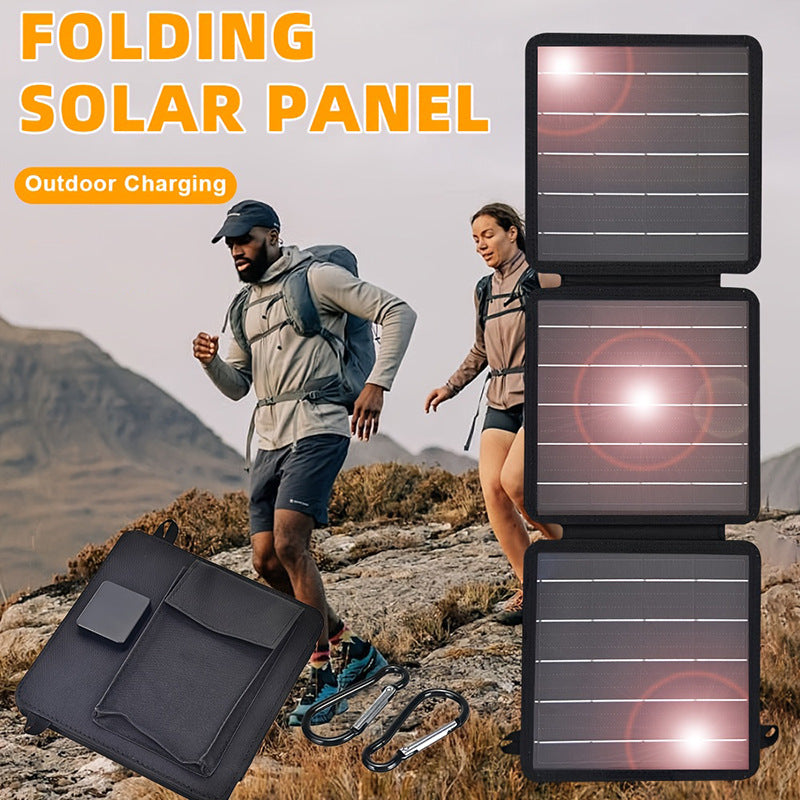 Factory Direct Sale 15W Monocrystalline 70% off Pack Dual Output Port Outdoor Portable Emergency Solar Charging Panel Waterproof Durable