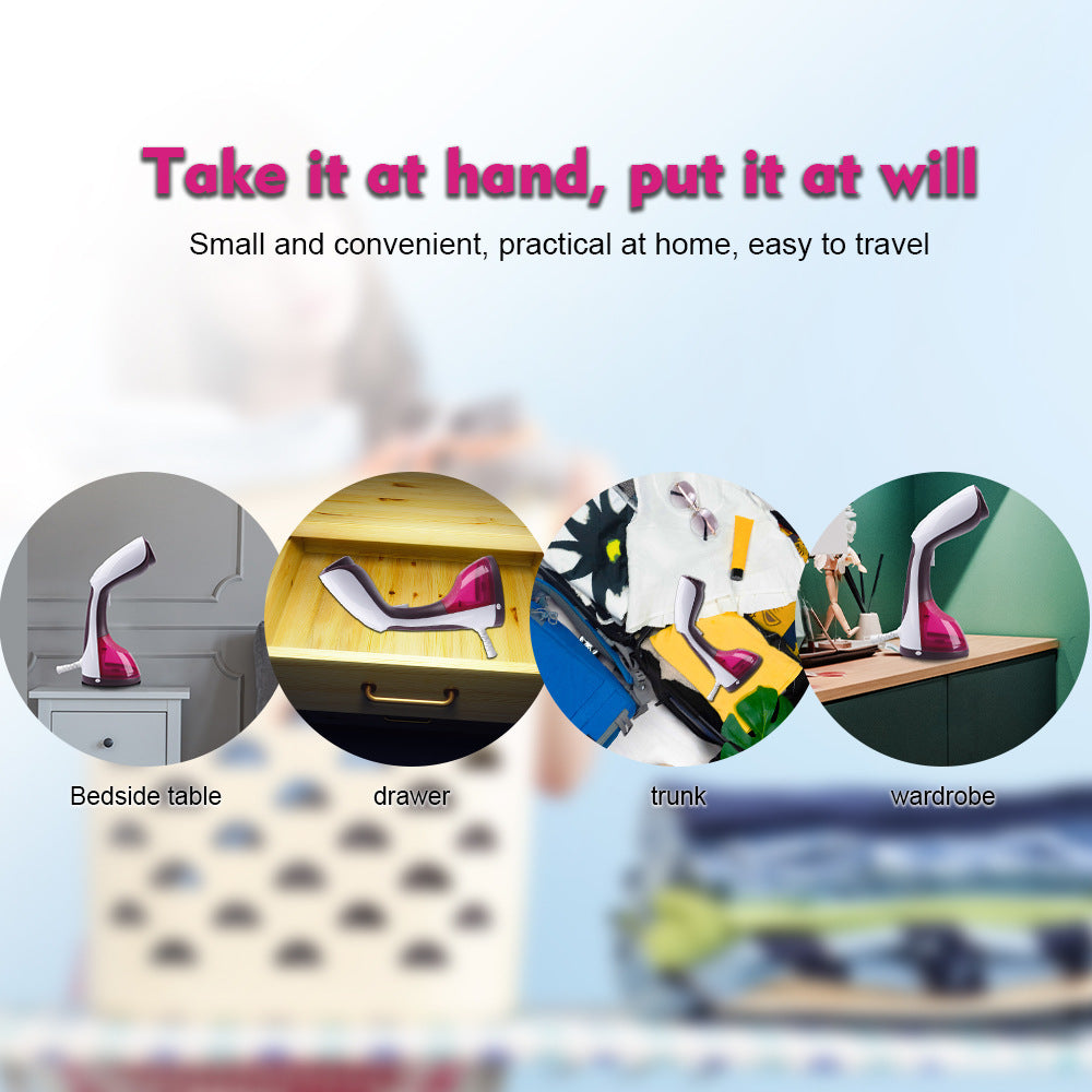 EU Standard Garment Steamer Portable Household Small Handheld Garment Steamer Steam Electric Iron Ironing Machine Steam Machine