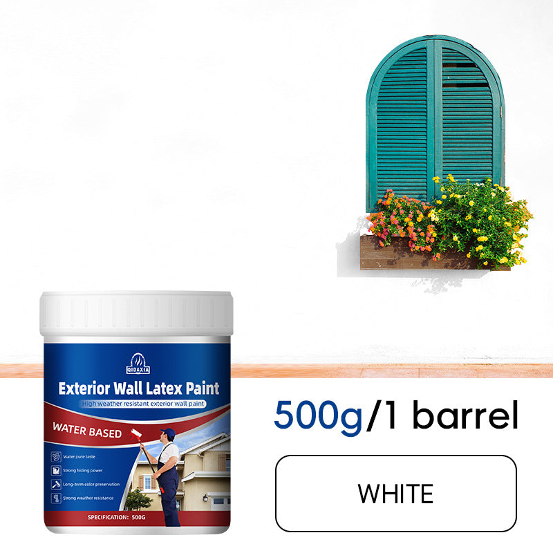 Qixia Exterior Wall Latex Paint Wall Renovation Special Repair Exterior Wall Paint Color Change Coating Wall Paint Exterior Wall Coating