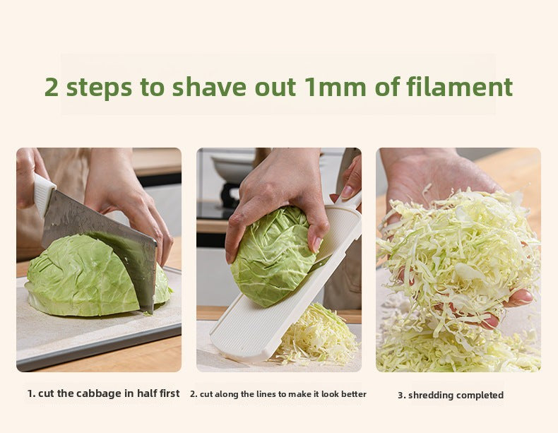 Multifunctional Slicer Cabbage Shredder Kitchen Salad Slicer Lemon Slicer