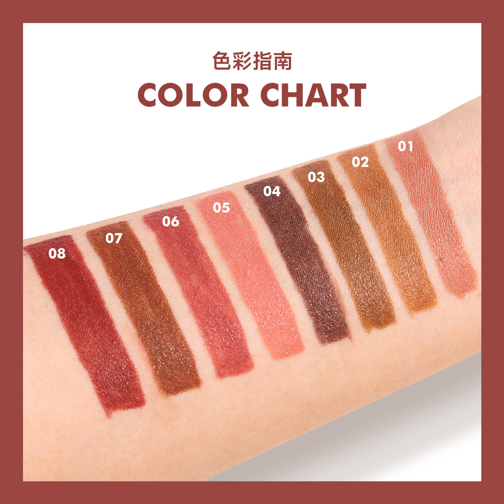 Dual-ended Lip Liner Pencil European and American Matte Non-Stick Cup Lipstick Lip Liner Small Batch Wholesale