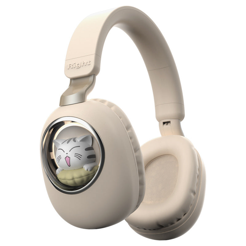 Wireless Headset Bluetooth Earphones Long Battery Life Student Children Cute Cartoon Gaming Headset