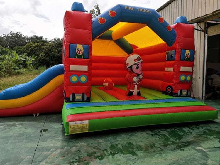 Indoor and Outdoor Small Inflatable Trampoline Jumping Bed Children's Play Castle Sports Slide Naughty Castle Toy Manufacturer