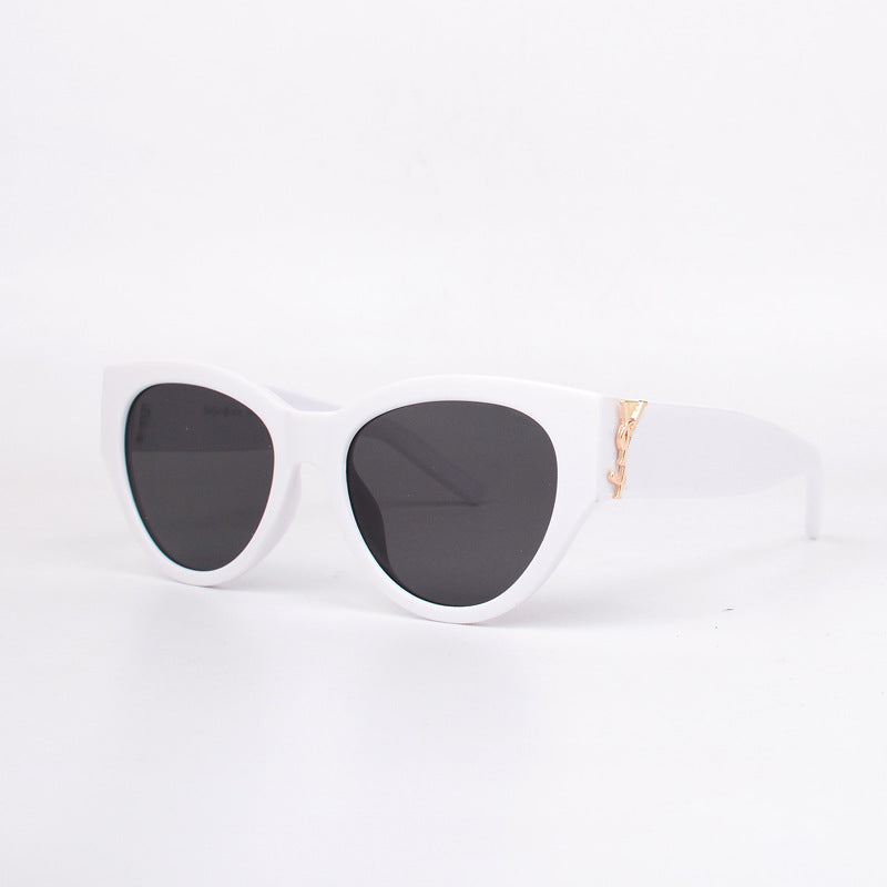 Park Caiying ROSE Same Style Sunglasses Versatile Fashionable Trendy Personality Street Style Sunglasses Wholesale6090