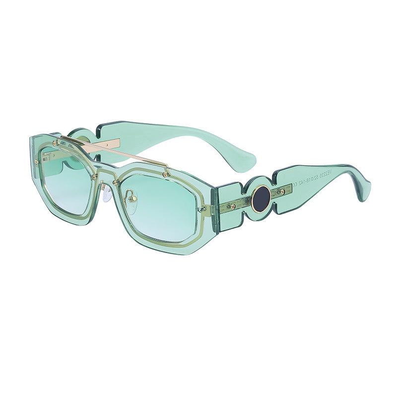 European and American Small Frame Sunglasses for Women UV Protection European and American Internet Celebrity Sunglasses for Women INS Wholesale