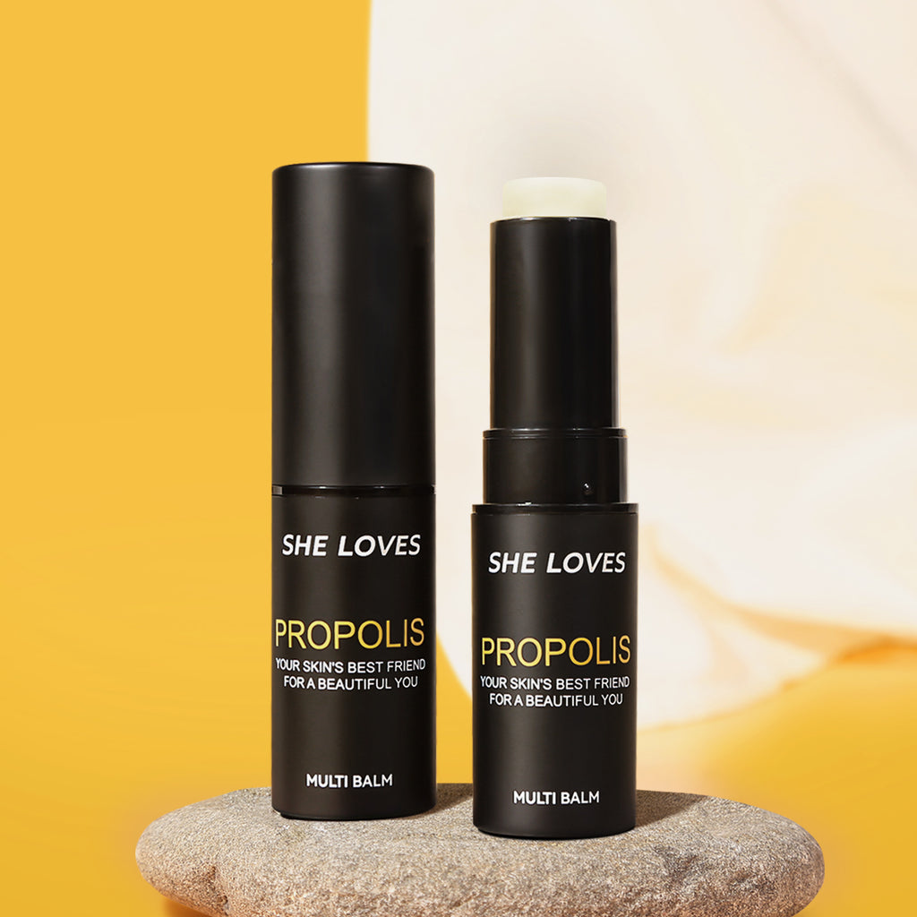 SHELOVES Propolis Anti-Wrinkle Essence Stick, Wrinkle-Reducing Stick, Neck Wrinkle, Eye Area Wrinkle Smoothing, Moisturizing, Skin Rejuvenation, Hydrating Stick