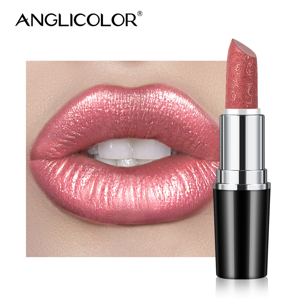 Specially designed for makeup, non-smudging, non-stick cup lipstick, pearlescent moisturizing lipstick, pearlescent nourishing moisturizing color-changing lip balm
