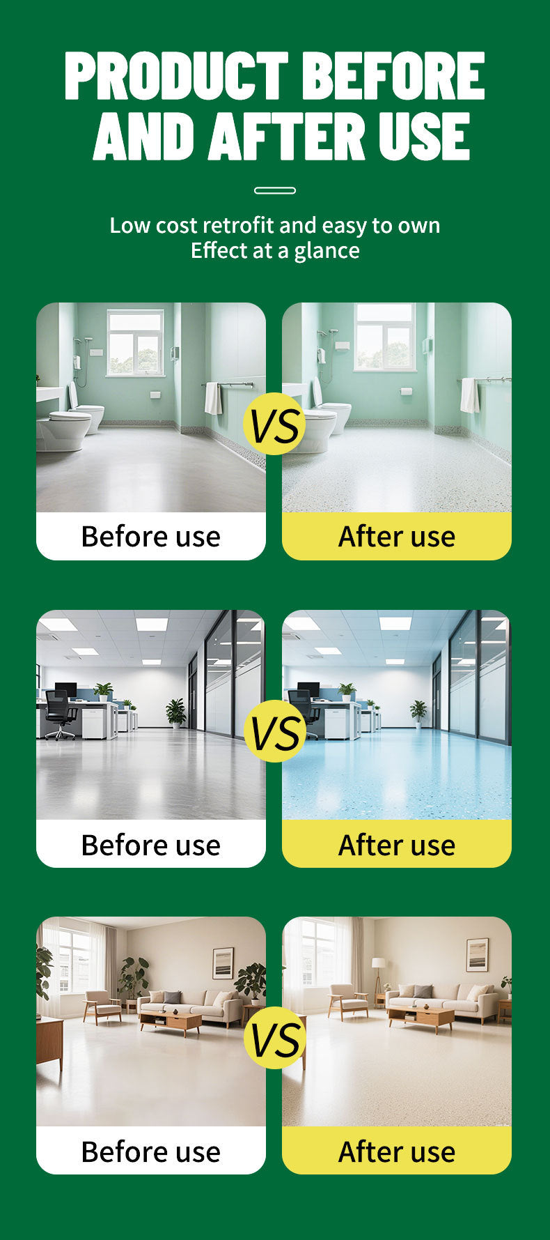 Qixia Epoxy Color Sand Floor Paint Cement Floor Paint Wear-resistant Imitation Marble Paint Self-leveling Floor Paint