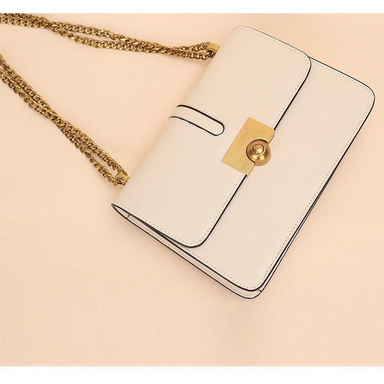 Niche Design Versatile Underarm Small Square Bag2024New Fashion Trendy Chain Shoulder Crossbody Bag for Women