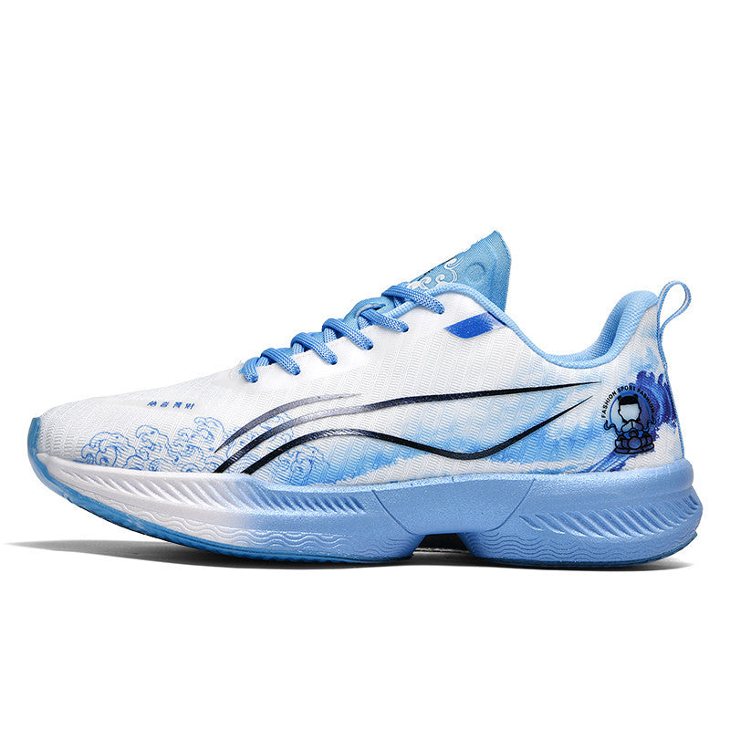 2025Autumn New Parent-Child Nezha Ao Bing Fashion Casual Sports Shoes Popcorn Carbon Plate Lightweight Comfortable Running Shoes