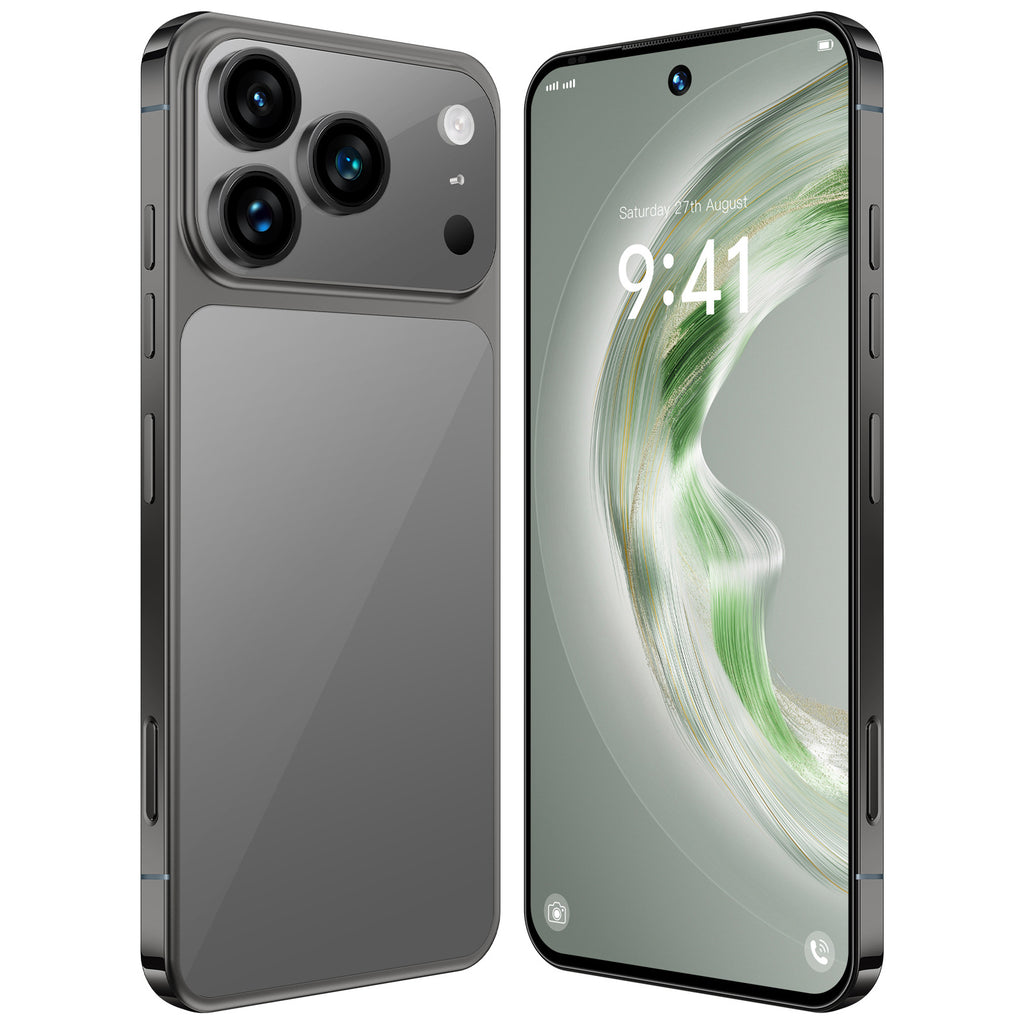 Popular A17 Pro Max Android7.3Inch Smart5G Mobile Phone16+1T Source Factory AliExpress TK