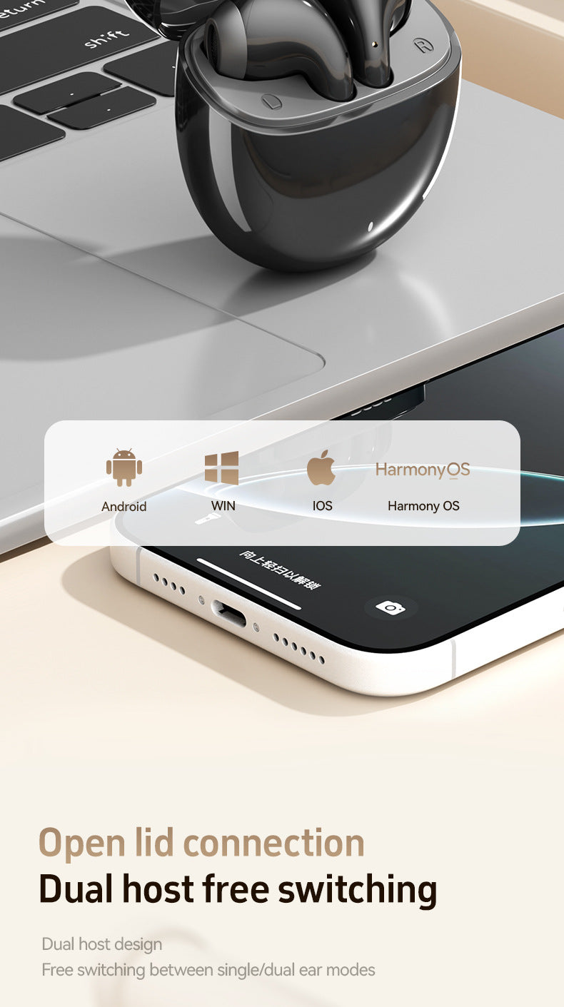 2025New M132Bluetooth Earbuds In-Ear High Sound Quality Long Battery Life Earbuds Wholesale Private Model Bluetooth Earbuds
