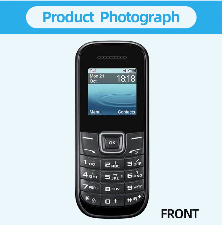 1205Elderly Phone Student-Specific Ultra-Long Standby Loud Mobile Straight Button Small Phone Wholesale